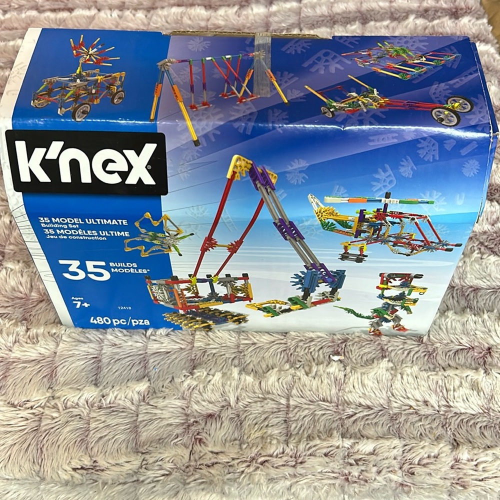 K’NEX 35 Model Building Set 480 Pieces